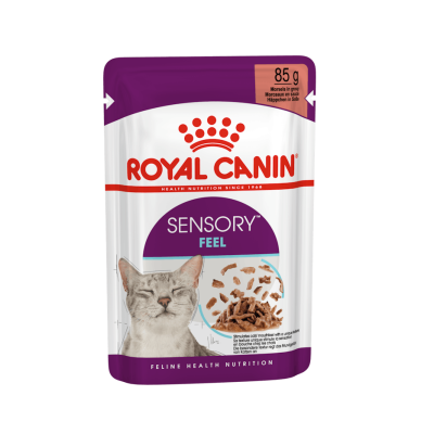 Royal Canin Sensory Feel – Hrană Umedă pentru Pisici Adulte în Sos – 85 g
